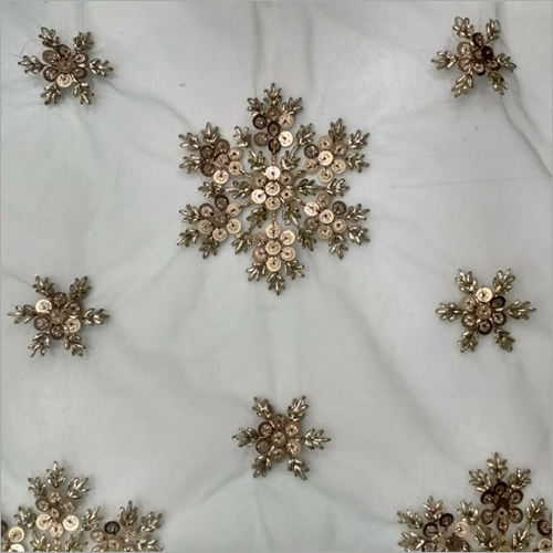 Washable Handloom Embroidered Fabric