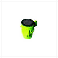 Tractor Clutch Hub Agw 710081 - Cast Iron, Standard Size, Green | Manual Power Mode, Painted Surface, Machined Finish, 1-year Warranty