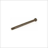 HEX BOLT - High-Hardness Steel, Standard Sizes, Silver or Black, Threaded Mounting, Customizable Dimensions, Smooth Forged Finish