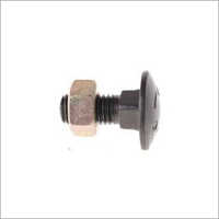 Rasp Bar Bolt - Color: Black