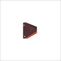 Blade For Teeth - High Carbon Steel, 200x50x5 Mm, Red-orange | Powder Coated, Heat Treated, Bolt-on