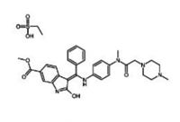 Nintedanib ethanesulfonate salt 656247-18-6