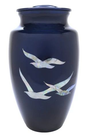 DOLPHINS AT PLAY CREMATION URN- NEW