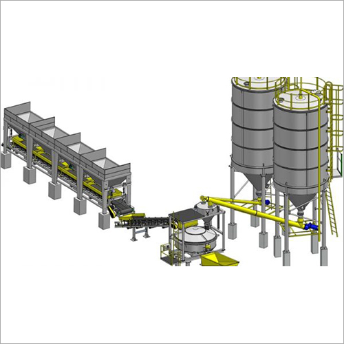 Low Energy Consumption Concrete Mobile Batching Plant