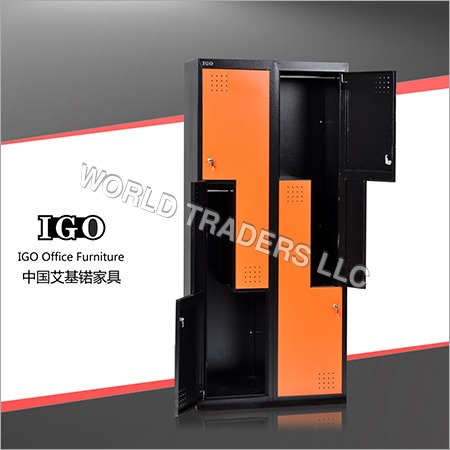 Z Shape Steel Wardrobe with 4 Doors Z Shape Steel Wardrobe with 4 Doors