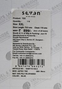Barcode Sticker
