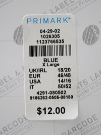 Barcode Sticker