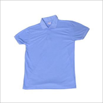 Blue Mens Half Sleeves T Shirts