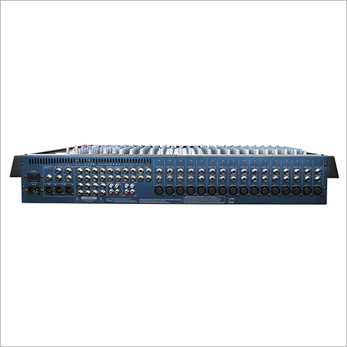 Mixer Console - Metal, 482x250x87mm, 10kg, AC Powered | Multi-Band EQ, Multiple Inputs and Outputs, Versatile Mixing