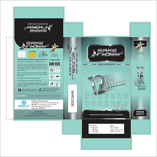 Vanilla Flavoured Condom Size: Standard