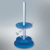 Pipette Stand (rotary) Polypropylene Labappara - Polypropylene Material, Holds 94 Pipettes, Easy Disassembly & Reassembly , Vertical Tip Retention Design