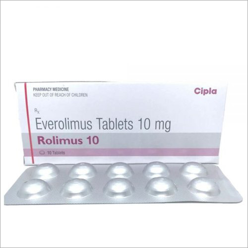 Everolimus Tablet 10 Mg As Mentioned On Pack