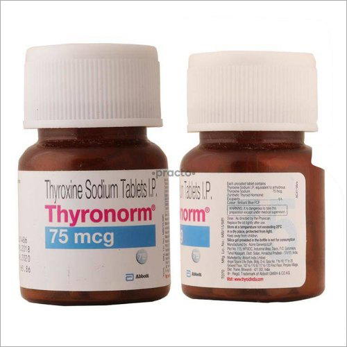 Thyroxine Sodium Tablet General Medicines