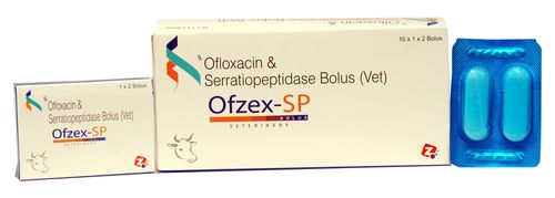 Ofloxacin & Serratiopeptidase Bolus