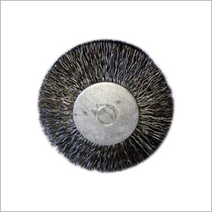 Black-Silver Ms Spindle Circular Wire Brush