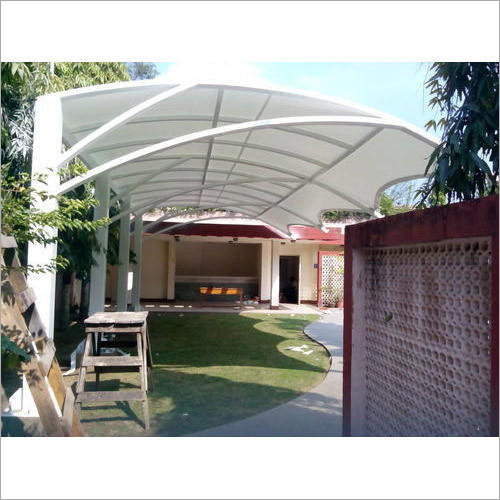 White Tensile Canopy