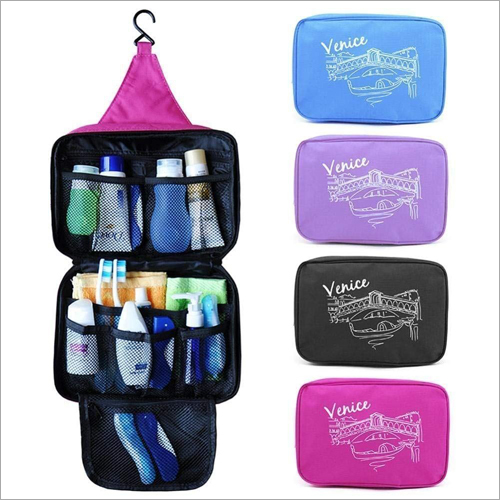 Available In Different Color Cosmetic Venice Makeup Bag (Random Color)