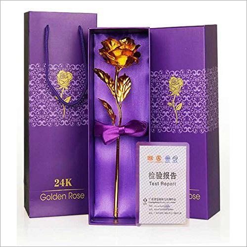 24K Golden Rose