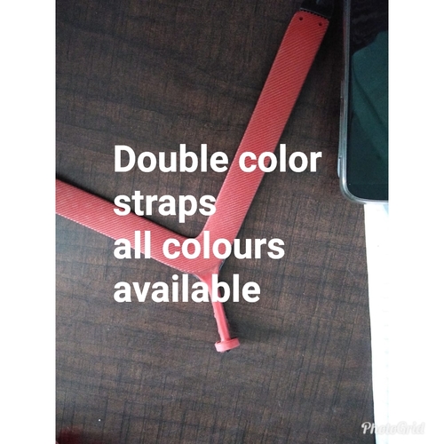 Double Color Straps - Rubber Material | Durable, Flexible Design for Enhanced Grip and Versatile Use in Sports and Outdoor Activities