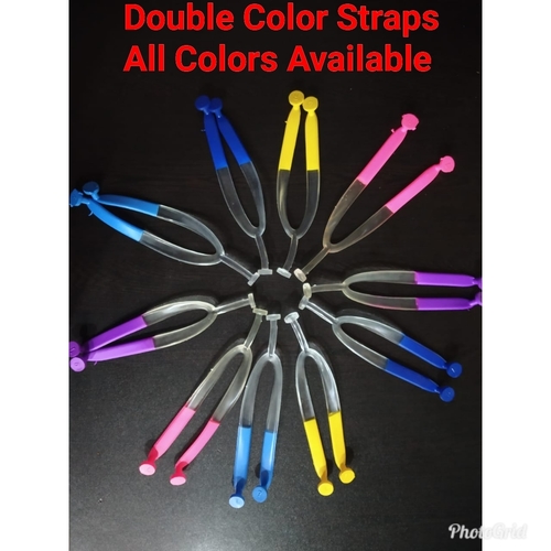 Shoes Accessories Double Color Straps