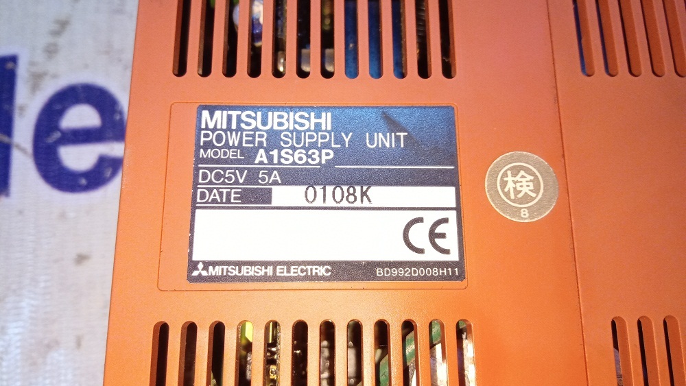 MITSUBISHI POWER SUPPY A1S63P