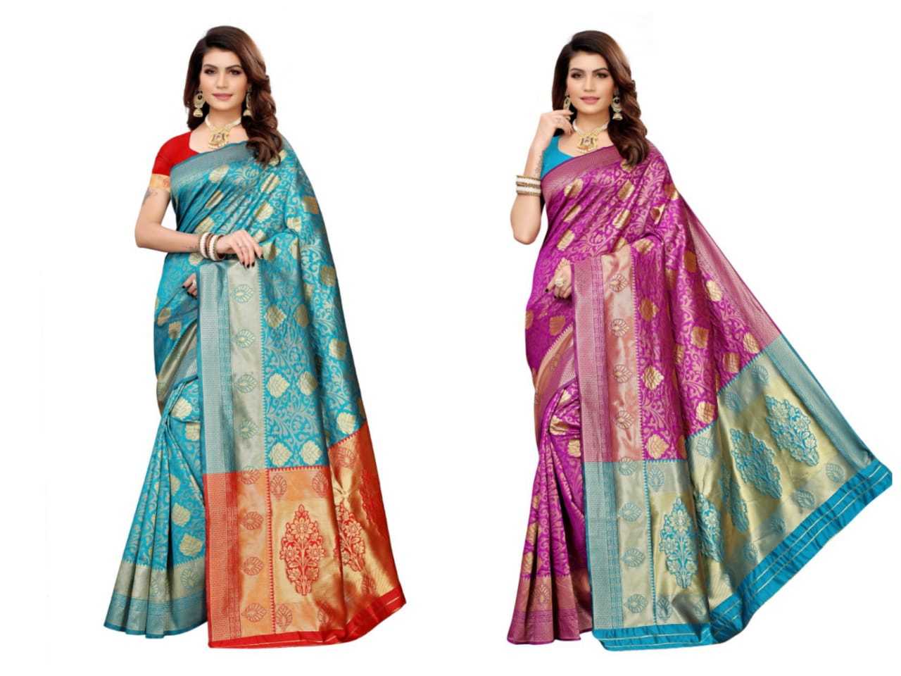 Navratri Special Banarasi Silk Saree