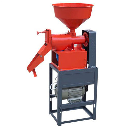 Semi-Automatic Mini Rice Mill Machine