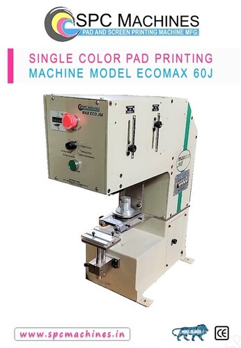 Single Color Tabletop Closed Cup Pad Printing Machine