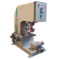 सेमी-ऑटोमैटिक मैक्स 90 टी सिंगल कलर डेस्कटॉप क्लोज्ड कप पैड प्रिंटिंग मशीन