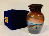 HIGHWAY TO HEAVEN CREMATION URN - NEW