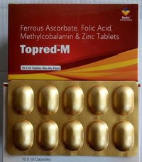 Ferrous Ascorbate 100 mg,Folic Acid 1.1 mg,Zinc 22.5 mg, Methylcobalamin 1500 mcg Tablet