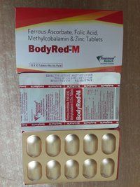 Ferrous Ascorbate 100 mg,Folic Acid 1.1 mg,Zinc 22.5 mg, Methylcobalamin 1500 mcg Tablet