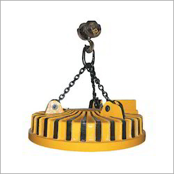 Yellow And Black Electromagnetic Lifter