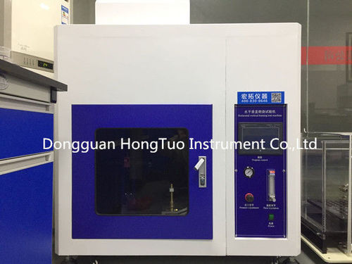 Horizontal Vertical Combustion Test Equipment Burn Resistance Tester