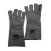 Canvas Hand Gloves - Off White Cotton Canvas, Full Finger Style, Washable Design For Industrial Usage