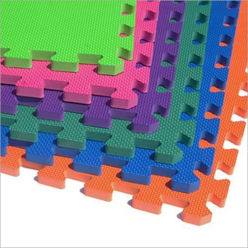 Available In Multicolor Colored Eva Interlocking Mat