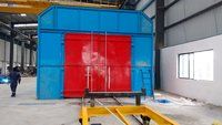 Semi Automatic Shot Blasting Machine