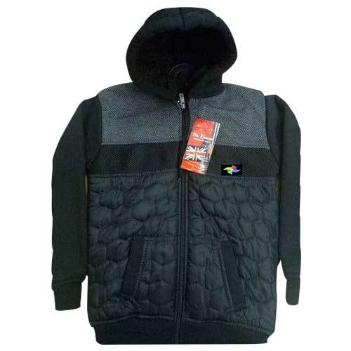 Boys Sweatshirts - Cotton Blend, Multiple Sizes, Black | Warm, Soft, Durable, Stylish, Comfortable, Hooded, Zip-up, Two Pockets