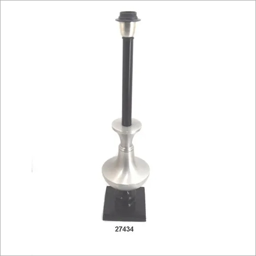 Metal Silver Lamp Stand - Light Source: Energy Saving