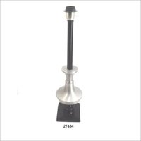 Metal Silver Lamp Stand - Light Source: Energy Saving