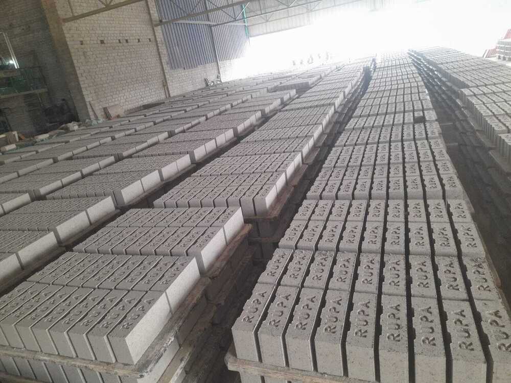 Fly Ash Brick - Color: Gray