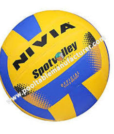 Yellow And Blue Volleyball Nivia