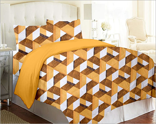 Available In Multi Color Poly Cotton Double Bed Sheet