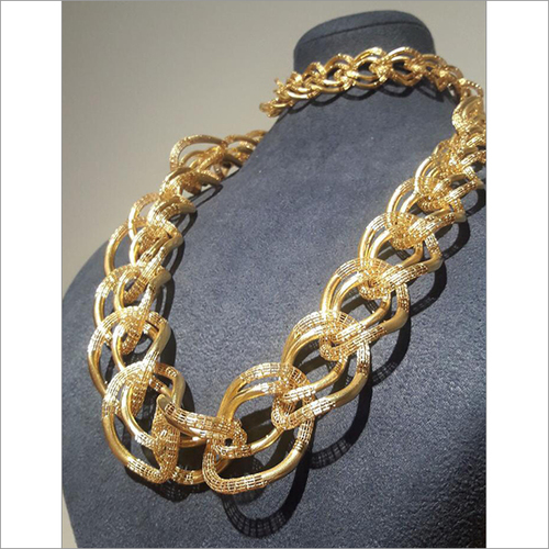 Yellow 14K Italian Gold Rope Chain By JC GOLD PVT. LTD.