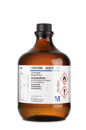 Acetonitrile with 0.05% (v:v) Trifluoroacetic acid