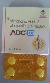 Alendronic Acid 70 mg & Cholecalciferol 70 mcg Tablet
