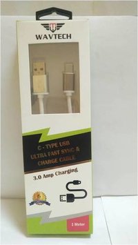 C Type USB Ultra Fast & Sync Charge Cable