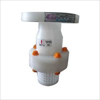 Pvdf Screw End Foot Valve - High Performance, White Color, Low Maintenance , 1 Year Warranty