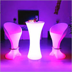 LED Bar Chair Table