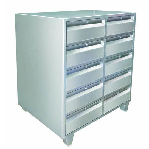 Silver Punch Storage Cabinet